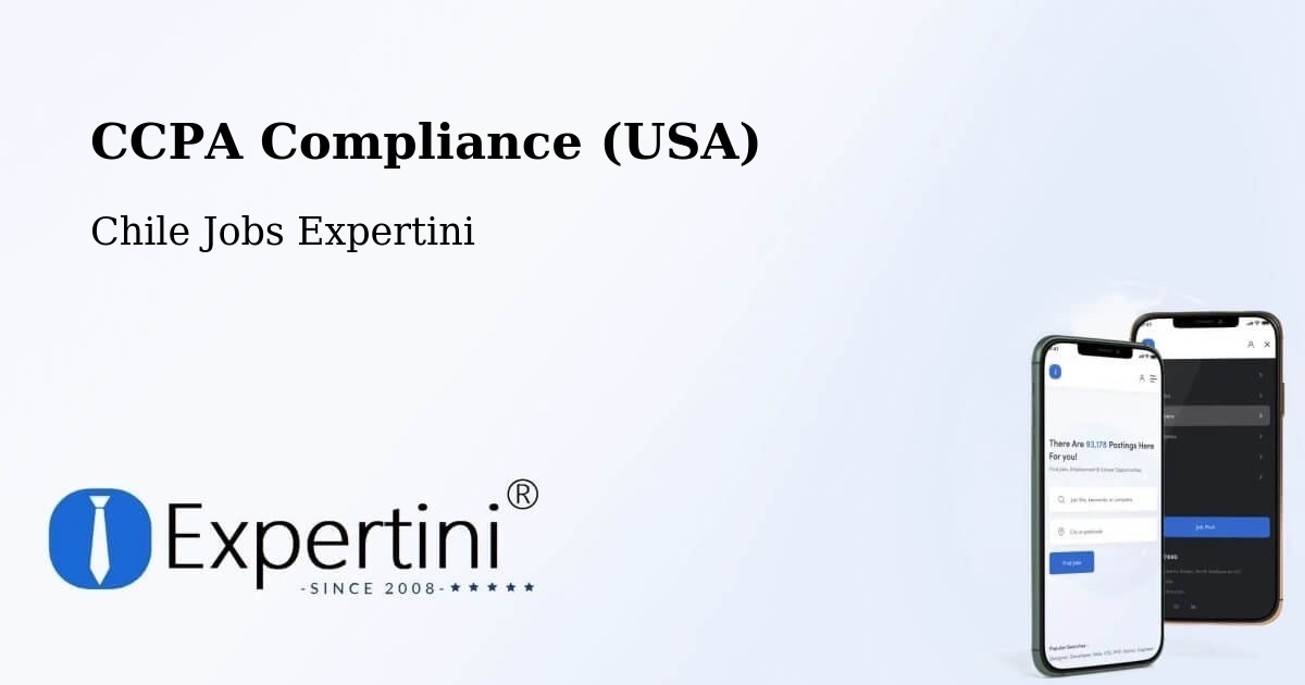 CCPA Privacy Rights & Compliance Notice – Lebu - Chile Jobs Expertini