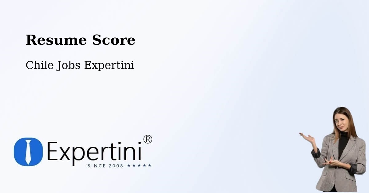 Resume Score & Job Description Match Tool – Lebu - Chile Jobs Expertini